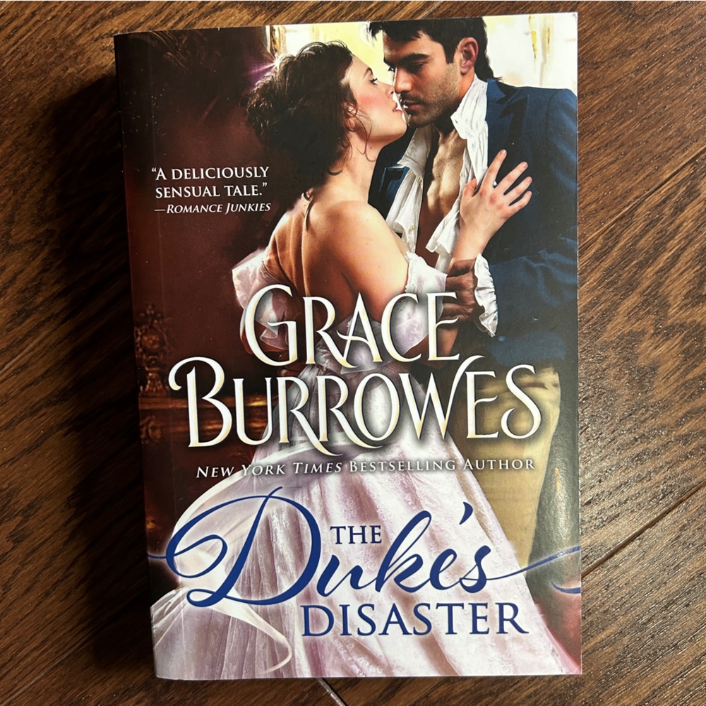 4 books for $16 - THE DUKE'S DISASTER by Grace Burrowes